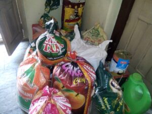 धान्य गोळा करणे – दुर्गोत्सव