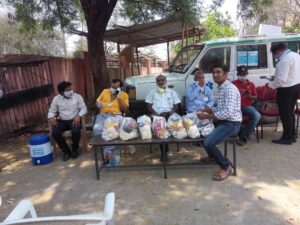 कोरोना किट वाटप