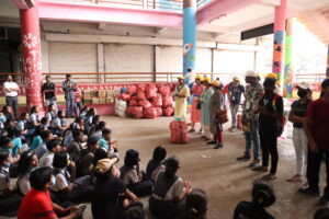 प्लास्टिक नियोजन व करीबॅग निर्मूलन अभियान